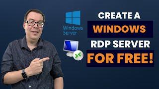 DIY Windows RDP Server: Build FREE, Work Anywhere!