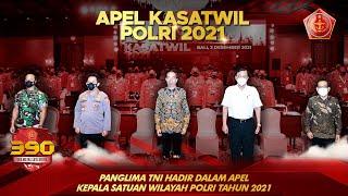 Panglima TNI Hadir Dalam Apel Kepala Satuan Wilayah Polri 2021