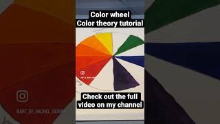 Color Wheel Painting Tutorial