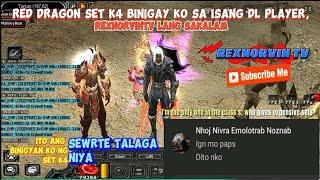 DevilzMU : Red Dragon set k4 Binigay ko sa isang DL player, rexnorvintv lang sakalam @rexnorvinTV