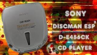 Sony Discman ESP2 Electronic Shock Protection CD Portable Compact Player (D-E456CK) GROOVE