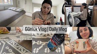 Günlük Vlog | Kardeşimde misafirlik, tiramisu tadımı, akşam yemeğinde  misafirlerimiz, ev toparlama