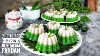 Kue Basah Kekinian 2021 Paling Disukai l Kue Talam Pandan