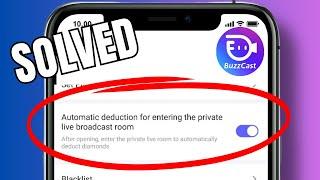 How to enable automatic detection for private live entry on BuzzCast