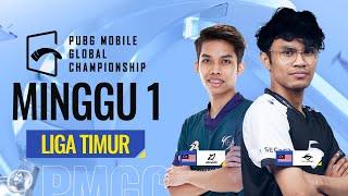 [Bahasa MY] PMGC 2021 Liga Timur | Minggu 1 Hari ke 2 | PUBG MOBILE Global Championship