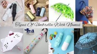 Types Of Umbrella With Names/ different Types Of Rain Umbrella/umbrella for girls