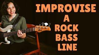 Improvising A Rock Bass Line: Learn How To Create Your Own Bass Line For Rock And Country Songs