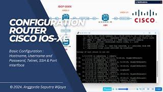 How To Configuration Router Cisco IOS-XE 17.03.02 In PNETLAB - Basic Configuration