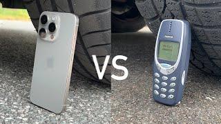 iPhone 15 vs Nokia 3310 vs CAR