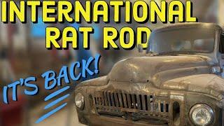 Putting the body back on my custom 50s international truck!