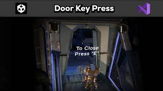 Unity Door Animate with Key Press