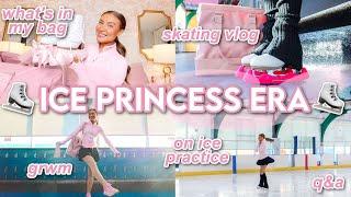 Ice Skating Day In My Life️ | Practice, What's Inside My Ice Skating Bag, Q&A | Lauren Norris