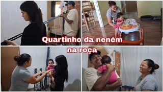 MONTANDO A CAMINHA DA NENÉM NA CASA DOS MEUS PAIS  -MÃE AOS 16