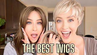 I Made My Sister Wear Wigs For The First Time! [Synthetic Wig Haul]