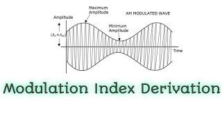 Modulation Index Derivation