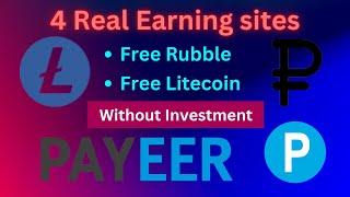 How to earn rubble || 4 earning sites || Online earning in Pakistan 2023