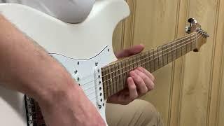 80's style guitar shredding