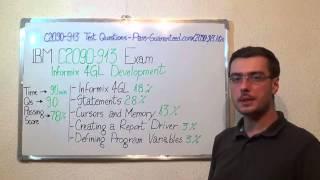 C2090-913 – Informix Exam 4GL Test Development Questions