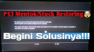 Solusi PS3 Mentok Restoring Sistem | PS3 Solution Stuck Restoring System