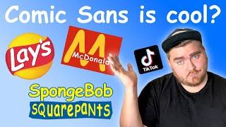 Redesigning Logos in Comic Sans | Tylietok Compilation