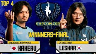 Capcom Cup 11 - Top 4 WINNERS-FINAL - KAKERU (jp) vs. LESHAR (ed)