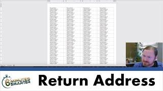 Create a Sheet of Identical Return Address Labels with Word