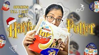 My Boyfriend Gifted me Harry Potter Kinder Joy 🫣 || Unboxing Harry Potter Kinder Joy #potterhead