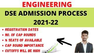 Direct 2nd Year Engineering Admission Process 2021-22 | DSE Admission Process 2021