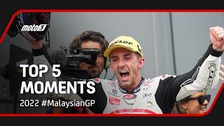 Top 5 Moto3™ Moments  | 2022 #MalaysianGP