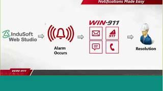 Alarm Notifications with WIN-911 NOW Available for InduSoft Web Studio