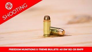 Freedom Munitions X-Treme Bullets .40 SW 165-gr. RNFP