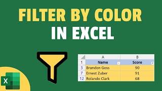 How to Filter by Color in Excel (Cell Color or Font Color)