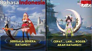 Percakapan Hero Bahasa Indonesia mobile legend || Dialog Hero bahasa Indonesia