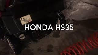 Honda HS35 Snowblower