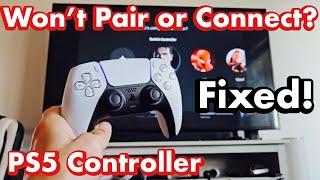 PS5 Dual Sense Edge Controller Not Pairing or Connecting to a PS5  Console? FIXED!