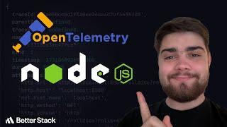 OpenTelemetry in Node.js - Traces, Metrics and Logs