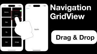 SwiftUi: Navigation GridView With Custom Transferable Protocol