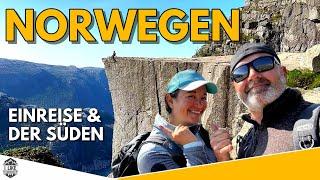 Unser Norwegen-Abenteuer im Kastenwagen startet: Von Hirthals zum Preikestolen #norwegen