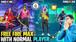 Can Old Normal FF Players Play with Free Fire Max PlayersExperiment!!