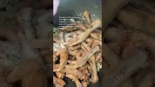 WOULD YOU EAT THIS?? CHICKEN FEET!!?