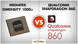 Mediatek Dimensity 1000+ vs Snapdragon 860  | Snapdragon 860 vs Dimensity 1000+ [HINDI]