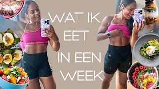 Wat ik EET in een WEEK tijdens DROOGTRAINEN|| Denise Anna