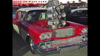 MILD TO WILD CARS - 2024 Turkey Rod Run - Blower Cars, Car Corral, Show Cars, Rat Rods, & More