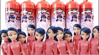 11 Miraculous Ladybug Magic Heroez Water Reveal Marinette Dolls Compilation