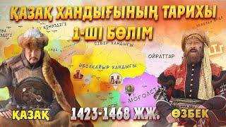 ҚАЗАҚ ХАНДЫҒЫНЫҢ ТАРИХЫ 1-ШІ БӨЛІМ. АЛТЫН ОРДА. Қазақ хандығы картада. Казахское ханство