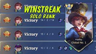 BEST ROTATION HARLEY JUNGLE TO GET WINSTREAK SOLO IN HIGH RANKHARLEY BEST BUILD