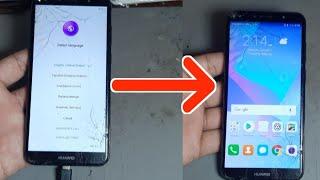 frp Remove Google Huawei Y6 2018 Bypass Google Unlock ATU- L21 without PC Android 8.0.0 New Method