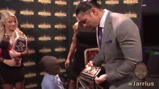 Roman Reigns gives Jarrius Robertson his Championship Belt