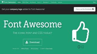 Como usar el FONT AWESOME en PHOTOSHOP