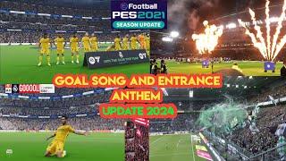 PES 2021 Sound Effect Goal Song and Entrance Anthem +Update 2024